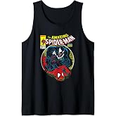 Marvel Spider-Man VS Venom Bloody Battle Comic Cover Tank Top