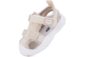 BMCiTYBM Baby Boy Girl Closed Toe Summer Sandals Lightweight Shoes Infant Non-Slip First Walking Sneakers 6 9 12 18 24 Months