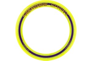 Aerobie Sprint Ring Outdoor Flying Disc, 10 Inches, Yellow