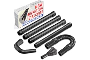 Sealegend Universal Leaf Blower Gutter Attachment, Gutter Cleaning Tools from Ground with Suppotive Structure and Telescopic Hose All-Round Cleaning, 11 Feet