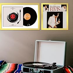 Fxojyvo Vinyl Record Frame for the Wall Display
