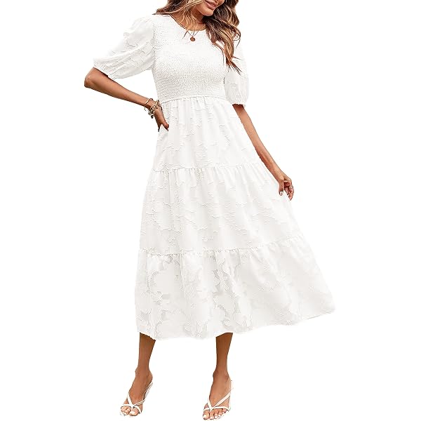 Womens Shirt Dresses Plus Size Long Sleeve Maxi Dress Casual Button Down Tiered Flowy A Line Shirt Dress With Pocket