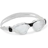Aqua Sphere Kayenne Goggle With Clear Lens, Clear/Black