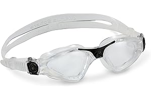 Aqua Sphere Kayenne Swim Goggles - Made in Italy - Adult UV Protection Anti Fog Swimming Goggles