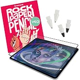 Astropad Rock Paper Pencil v4.0 &mdash; Paper Feel Matte Screen Protector for iPad Pro 13&Prime; (M4, M5) &amp; iPad Air 13&Prime; (M2/M3/M4) + 4 Apple Pencil Tips (2 Ballpoint, 2 Graphite) &mdash; NanoCling, Reusable, Residue Free &mdash; Fits Apple Pencil 1st &amp; 2nd Gen &amp; Pencil Pro
