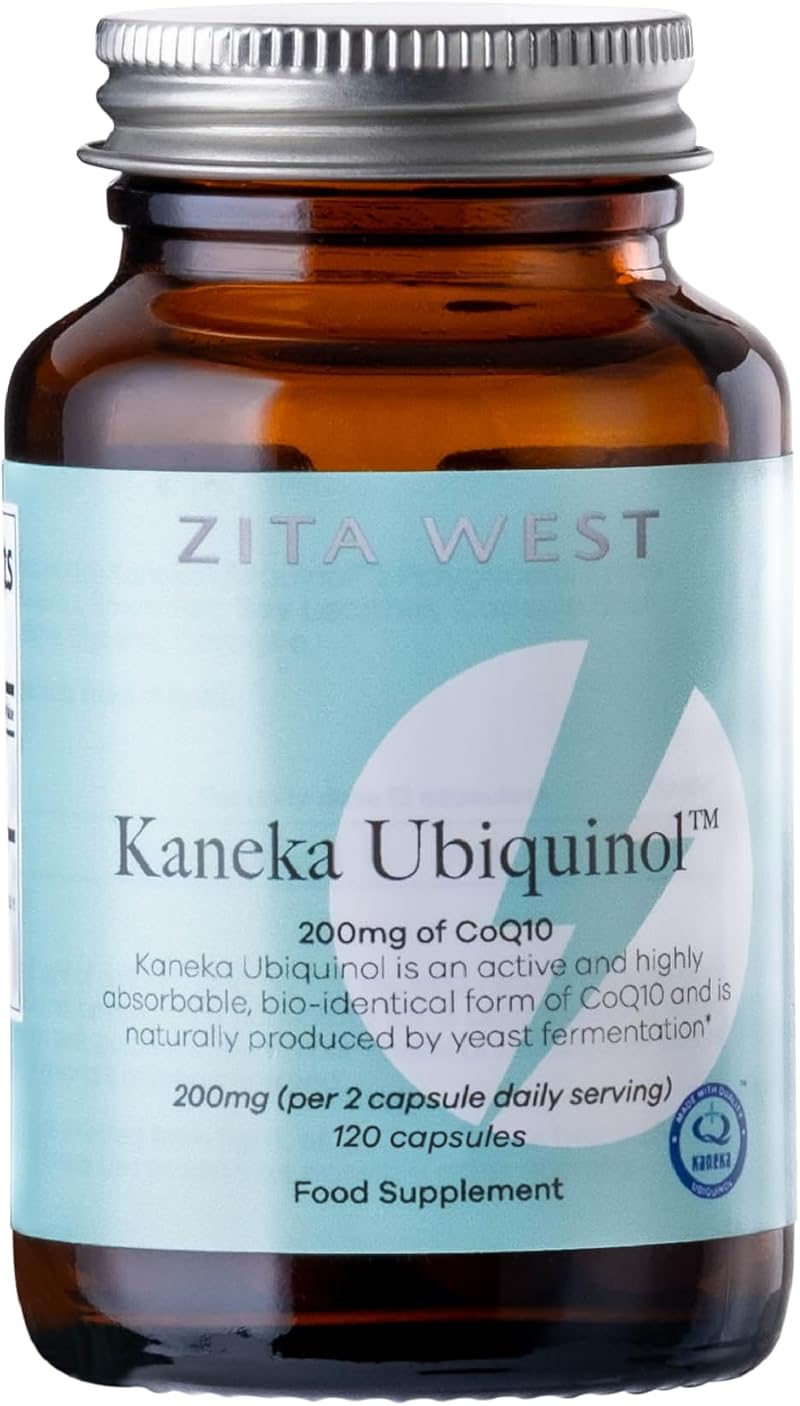 Zita West Kaneka Ubiquinol 200mg 120 Caps CoQ10 Fertility Energy
