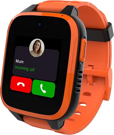XPLORA XGO 3 Kids Watch Phone 4G GPS SOS Camera Pedometer School Mode Orange