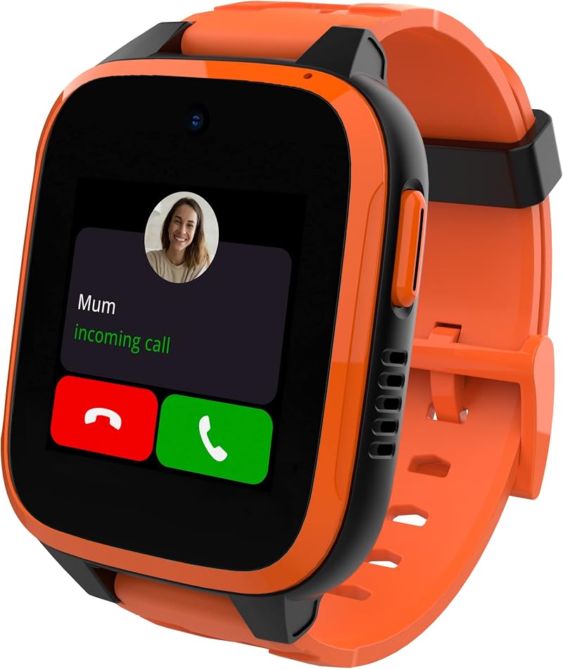 XPLORA XGO 3 Kids Watch Phone 4G GPS SOS Camera Pedometer School Mode Orange