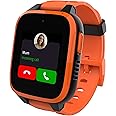 XPLORA XGO 3 - Watch Phone for Children (4G) - Calls, Messages, Kids School Mode, SOS Function, GPS Location, Camera and Pedometer – (Subscription Required) (Orange)