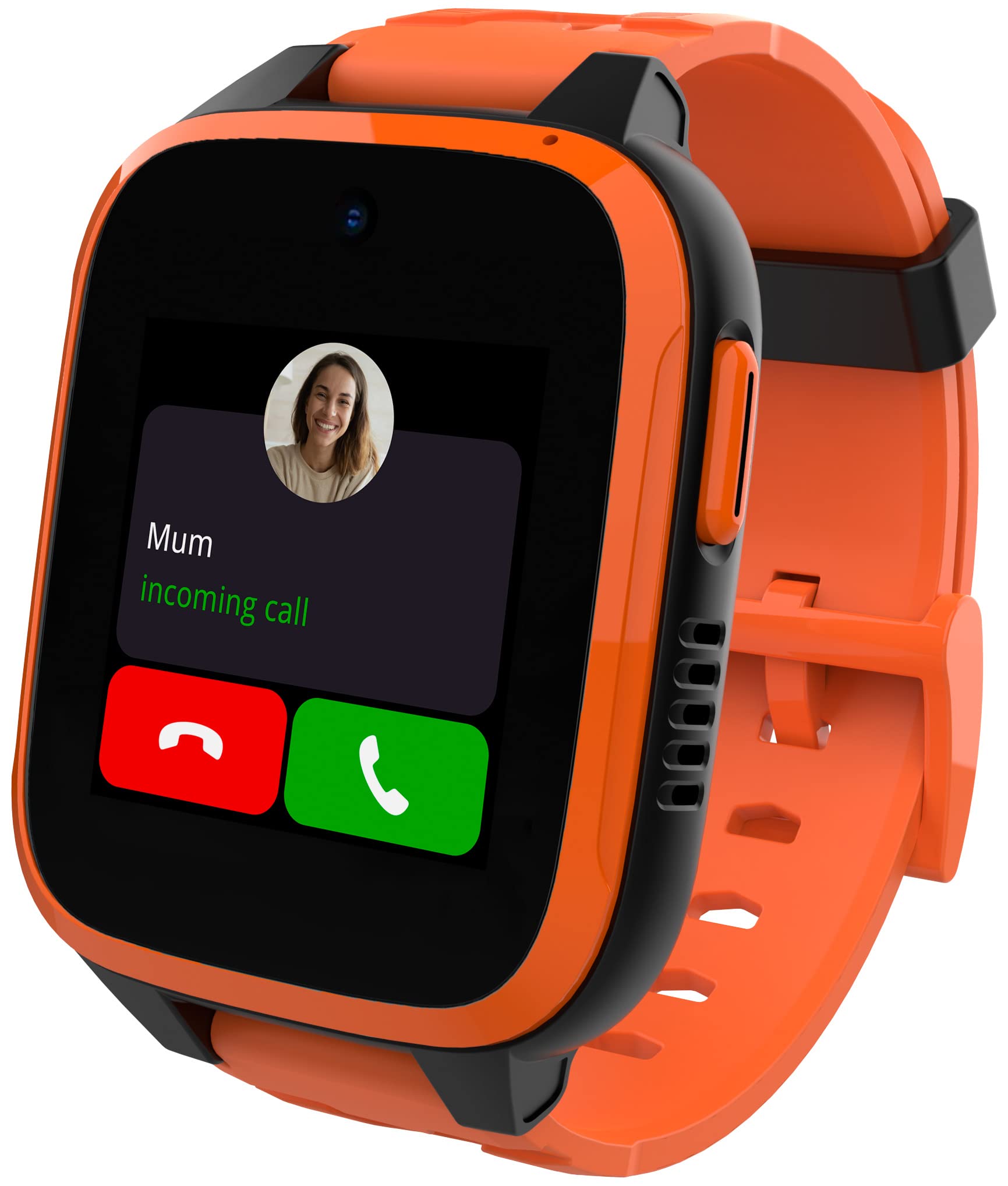 XPLORA XGO 3 - Watch Phone for children 4G - Calls, Messages, Kids School Mode, SOS function, GPS Location, Camera and Pedometer - Includes 2 Year Warranty (ORANGE)