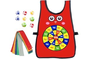 Sticky Vest Game, Catch and Toss Game, Washable Throw Toy for Child Youth Family Reunions Outdoor Indoor Lawn School PE Park 