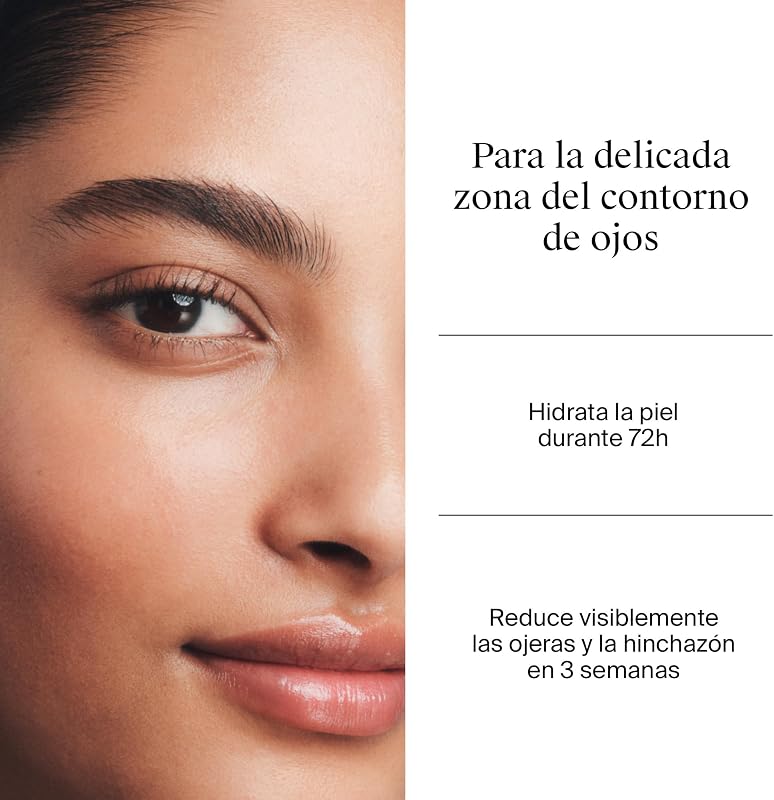 Hydro Boost Contorno de Ojos (15 ml), crema para el contorno de ojos hidratante con Ácido Hialurónico, Aminoácidos y Vitamina E, crema anti ojeras y bolsas