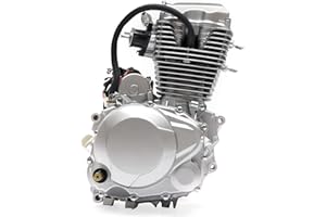 Futchoy Engine, 200CC 250CC 4-Stroke Vertical Engine + Manual Gearbox Air Cooling to Provide More Powerful Power