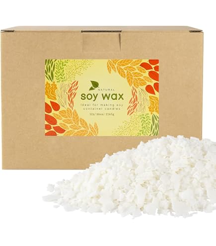 10 Lb De Perles De Cire De Soja Freedom Pour Bougies, Compatibles Micro-ondes, 70003