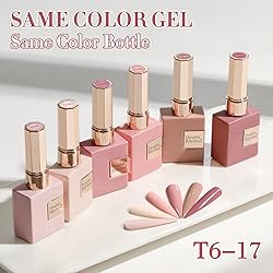 Double Rhythm 6 Pcs 15 ML Gel Polish Set Same Color