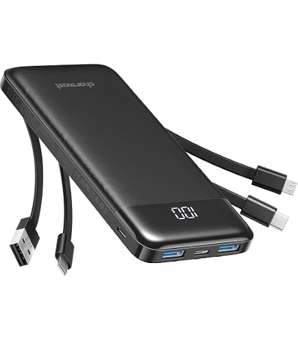 Batterij Aangedreven Noodlader – USB Powerbank Voor 4x AA-batterijen, Met Zaklamp, Compact, Ideaal Voor Reizen En Noodgevallen (2 Stuks)