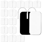 30PCS Compatible with AUVON TENS 7000 Electrode Pads for Tens Unit,Replacement Pads,2" X 4" Brand:ELEALTCH
