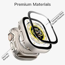 JETech Case with Screen Protector for Apple Watch