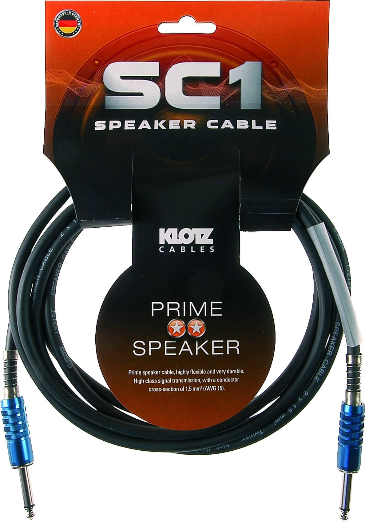 Klotz SC1PP02SW Speaker Cable