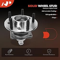 A-Premium 2 x Rear Wheel Bearing and Hub Assembly