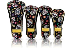 Taboo Fashions 4-Pack Designer Golf Club Cover Head Cover Set