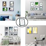 YiPinYin 7x5 Grey Photo Frames Set of 3 Perspex Wall/Tabletop Gallery view 6