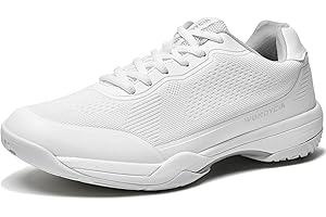 WONDYCIA Men's Tennis Shoes, Carbon Plate Support, Lightweight Court Shoes for Pickleball & Racquet Sports