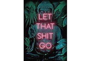 CHWGLFGG 5D Diamond Painting Kits for Adults Beginners,Buddhism Buddha Diamond Art Kit,DIY Full Round Drill Religious Gem Art Kits with Inspirational Motivational Zen Quote,Home Wall Decor 12 x 16 Inch