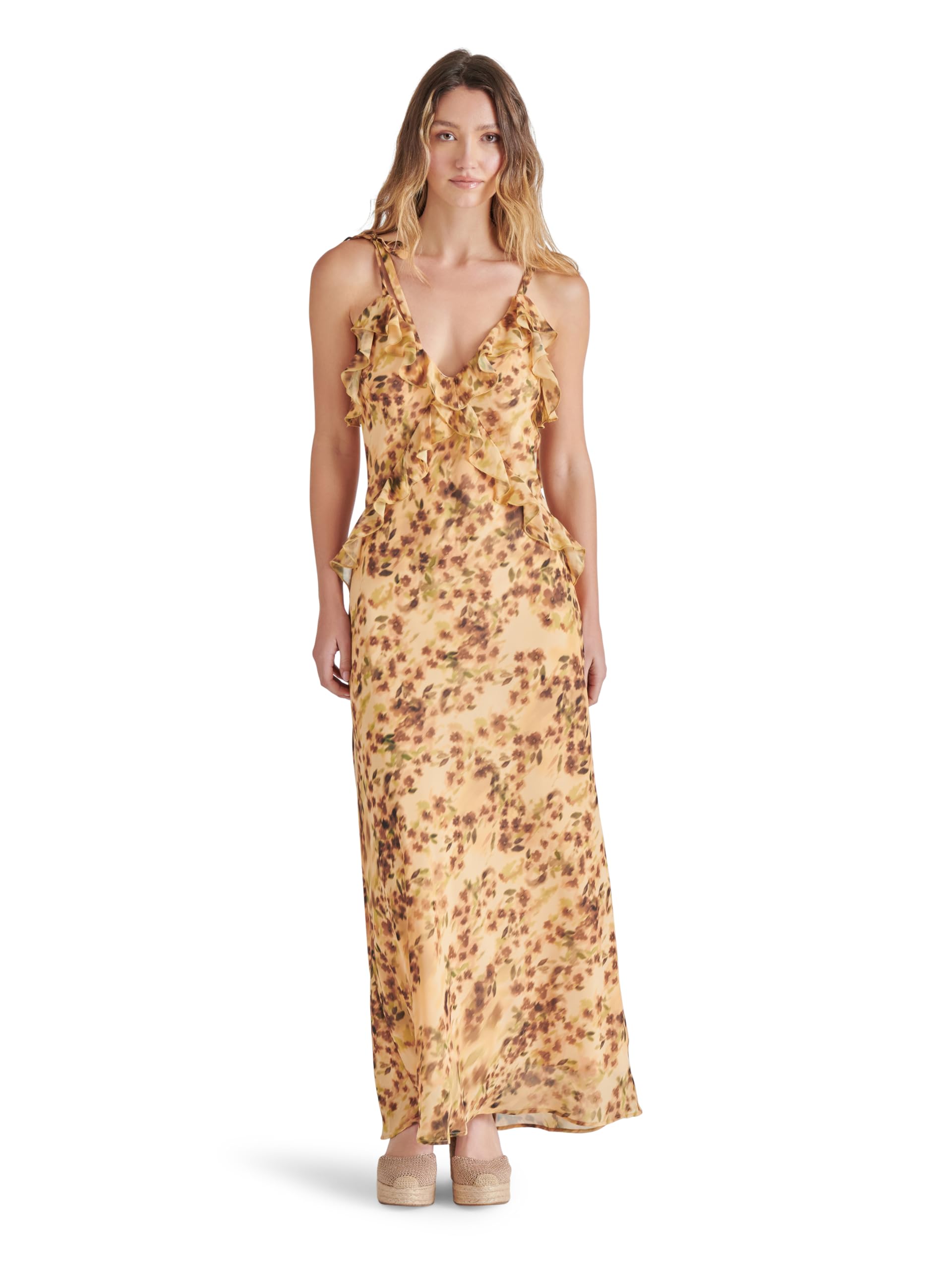 Steve Madden Apparel Women’s Adalina Dress, Wheat