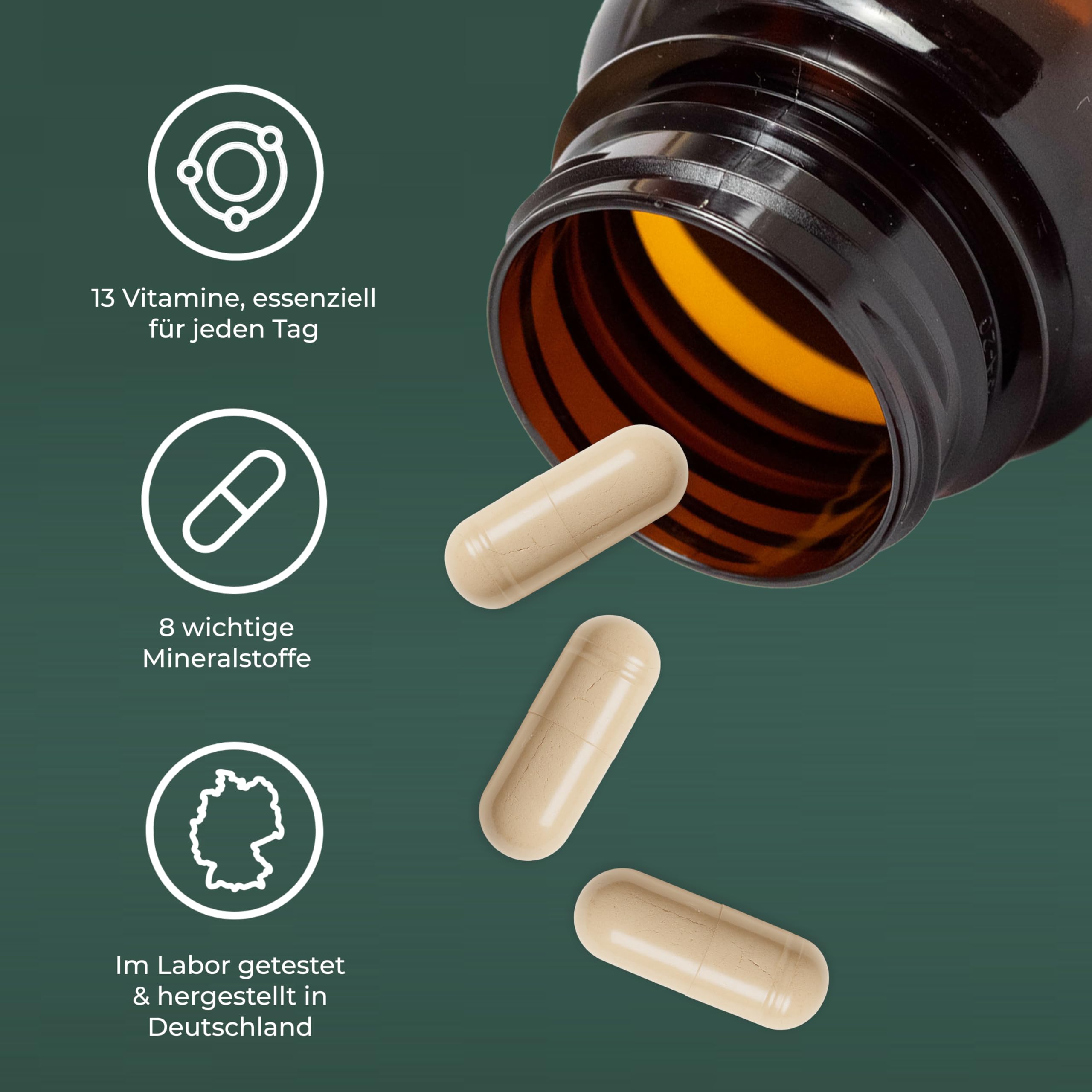 Primal Multivitamin – Tägliches Supplement, glutenfrei, vegetarisch 7