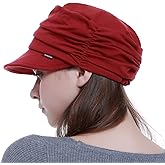 Fashion Hat Cap with Brim Visor for Woman Ladies, Best for Daily Use