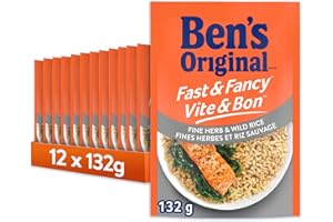 BEN'S ORIGINAL? FAST & FANCY? Fine Herb & Wild Rice, 12PK CASE