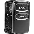 Key Fob Keyless Entry Remote Shell Case & Pad fits Mitsubishi 2002-2006 Eclipse / 2002-2007 Lancer / 2000-2004 Montero Sport / 2003-2006 Outlander