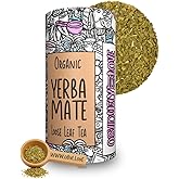 Obviously Love Organic Yerba Mate Tea – Premium Unsmoked Brazilian Mate, Sustainably Grown, 100% Organic, 110g Pack – Smooth Natural Energy, Rich Antioxidants