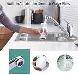 Hapilife Kitchen Sink Mixer Tap Single Lever with Long Swivel Spout Chrome view 7