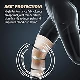 POWERLIX Knee Support Beige XL Knee Brace Compression Sleeve view 5