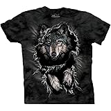 The Mountain Men's Breakthrough Wolf Short Sleeve T-Shirt