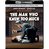 The Man Who Knew Too Much - 4K Ultra HD + Blu-ray + Digital [4K UHD]