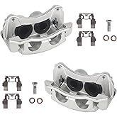 KUSATEC 18B4759 18B4758 Front Disc Brake Caliper with Bracket fit for Ford Explorer Sport Trac Ranger 01-05, for MAZDA B2300 B4000 03-08;B3000 03-07, Mercury Mountaineer 02-05, Driver Passenger Side
