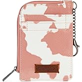 Montana West Wrangler Cow Print Wallets for Women Boho Western Card Holder WG133-W005LPK