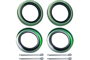 LUXTRKSTO 4pcs Trailer Hub Wheel Grease Seal 171255tb 3500 Lb Wheel Seal Trailer Hub Seal 1.719'' X 2.565'' with 4 Pins for Dexter 010-019-00 (10-19),Transcom 171255tb,National 473336,NOK AD2548EO