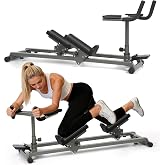 EVERYMATE Exercise Crawler Machine, Spine Twist and Stretch Trainer, Full Body Cardio Machine, Builds Core Strength, Home Gym Equipment with Adjustable Hand Grips &amp; Knee Support