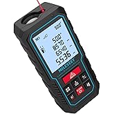 229Ft Laser Measure Device, Mileseey Digital Laser Tape Measure with Upgraded Electronic Angle Sensor, ±2mm Accuracy, Area Me