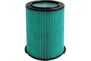 FILLEDWITHLOVE Replacement 97457 VF6000 Vac Filter Compatible With Ridgid Shop Vac 5-20 Gallon Wet/Dry Vacuums WD5500 WD0671 WD6425 WD7000 WD1280 1400RV RV2600B, Fit for Husky 6-9 Gallon Vacs