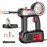 AWT 100A Handheld MIG Welder Machine,110V Portable MIG Welding Machine | 110V Flux Core MIG Welder Machine,Portable Gasless MIG Welding Machine,Hand Held Inverter Wire Feed Welder
