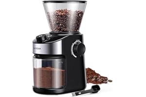 SHARDOR Burr Coffee Grinder 32 Precise Grind Settings Coffee Grinder Electric with 40 Seconds Adjustable Timer Automatic Espr