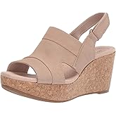 Clarks womens Annadel IvoryWedge Sandal