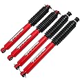 FAPO SHOCK Front and Rear Shock Absorbers P1 series Compatible With Jeep Wrangler TJ 1997-2006 3-4.5" Lift