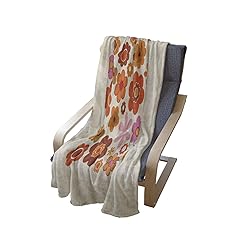 Ambesonne 1970s Throw Blanket, Vintage Style