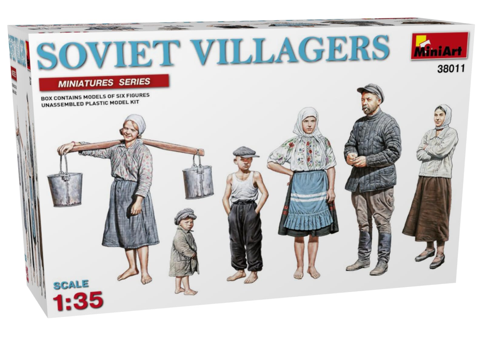Miniart 1:35 - Soviet Villagers, Small